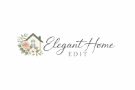 elegant home edit logo design