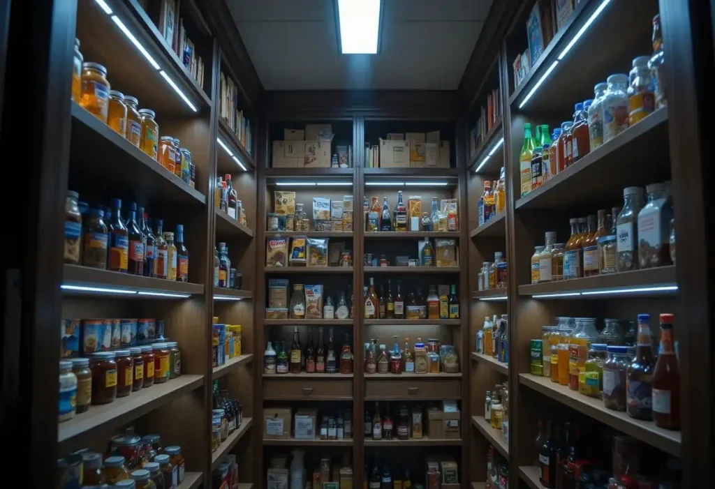 pantry walk ideas