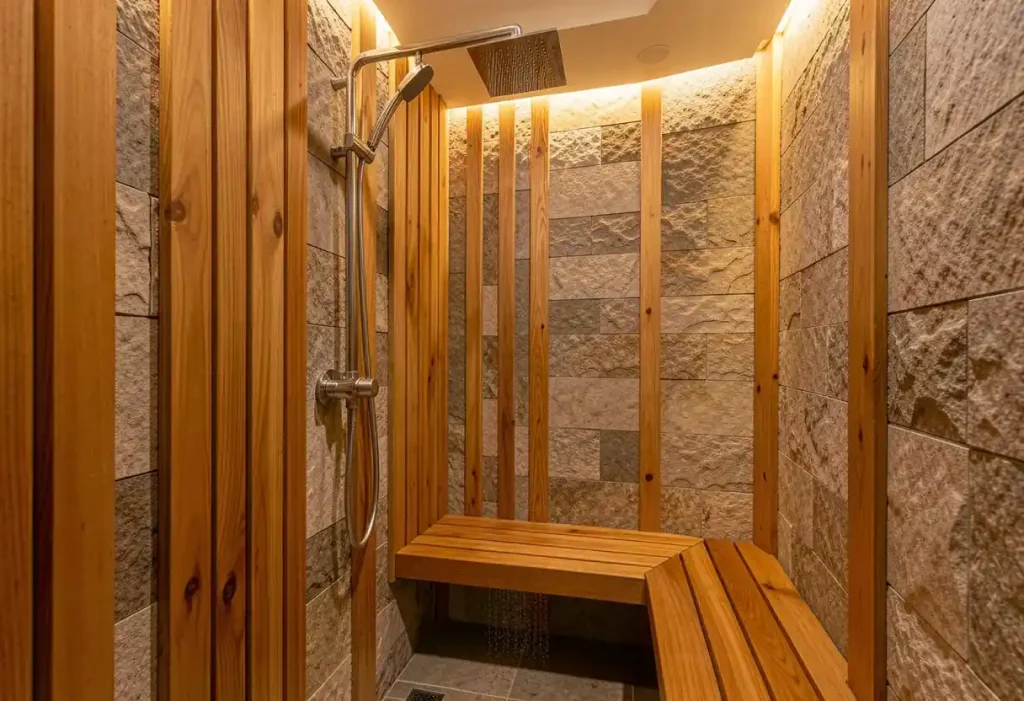 Stunning Shower Remodel Ideas 2026 to Copy 3. spa inspired rainfall shower spaces