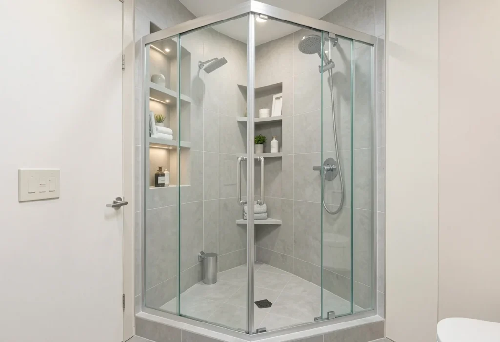 Stunning Shower Remodel Ideas 2026 to Copy 4. compact 36x36 shower ideas
