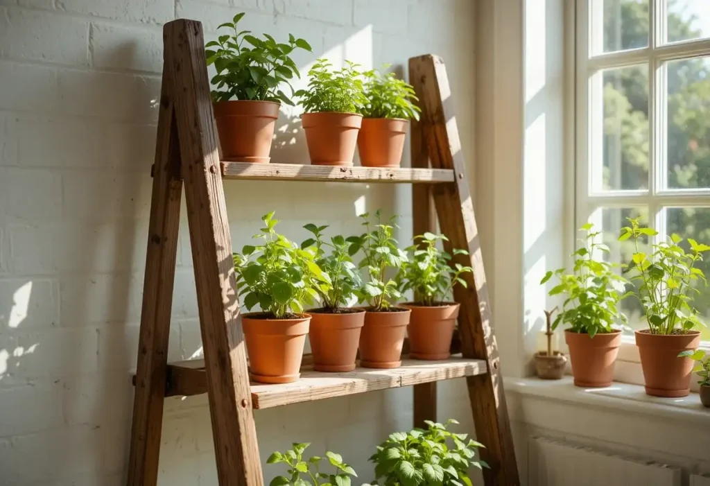 indoor herb garden