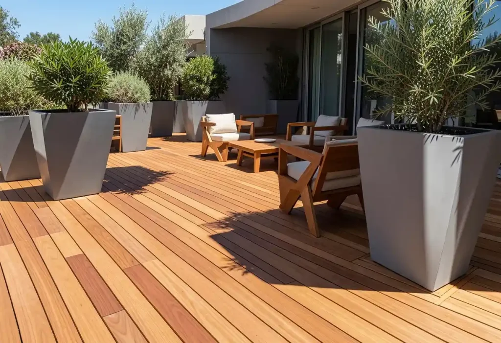 15 Modern Terrace Design Ideas 2026 for Urban Luxury magnific a vast teak wood terrace 2953533967 9 11zon