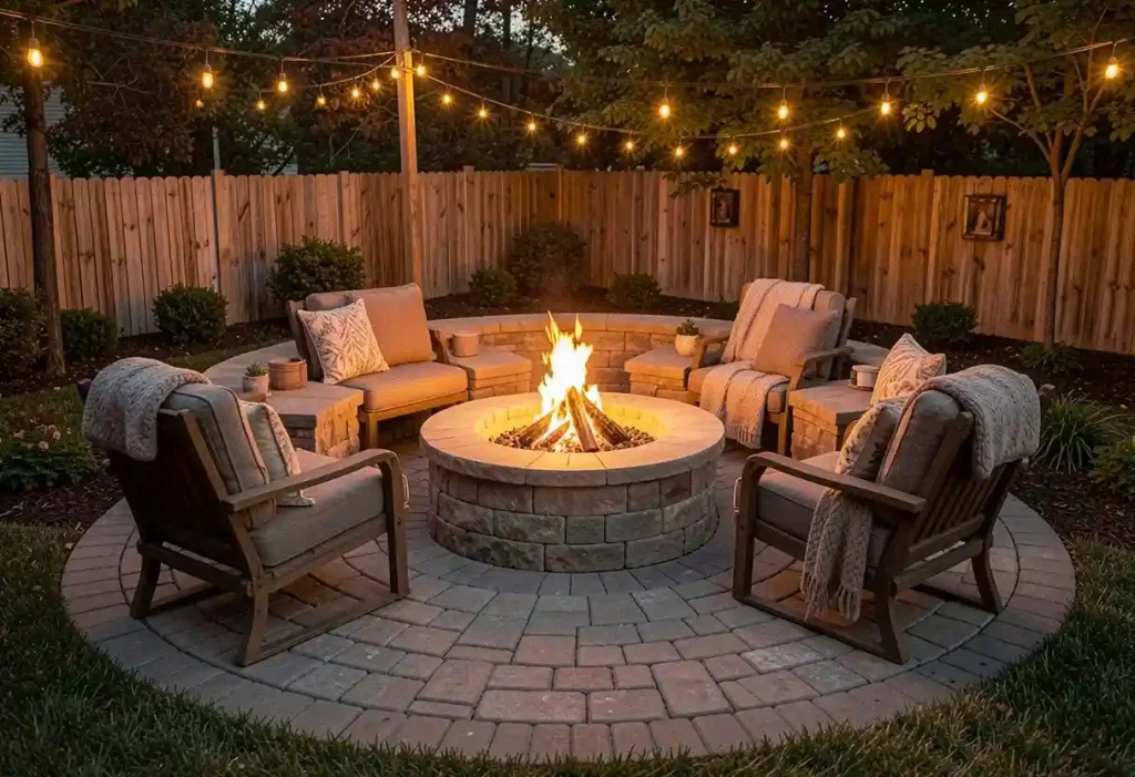 magnific backyard fire pit patio w 2942816695 1 11zon