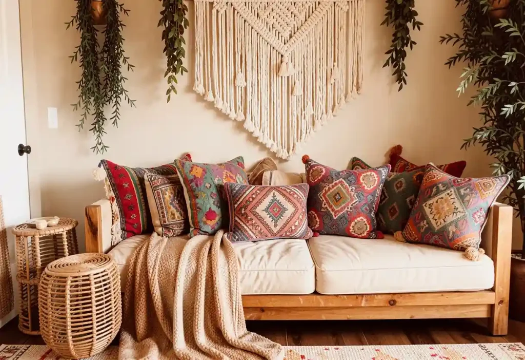 magnific boho bed used as couch pi 2919747818 2 11zon