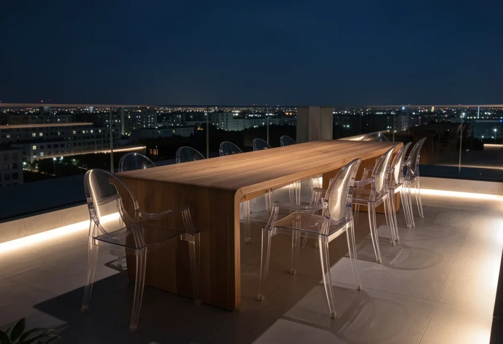 15 Modern Terrace Design Ideas 2026 for Urban Luxury magnific minimalist rooftop dining 2953532004 13 11zon