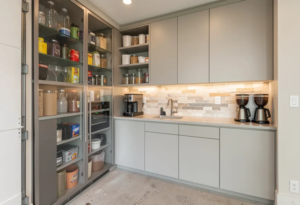 15 Pantry Remodel Ideas 2026 That Maximize Storage Pantry Appliances Garage Setup