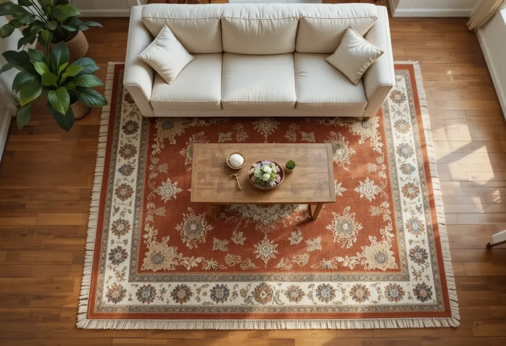 18 Decorative Cozy Ideas to Steal in 2026 Anchor Your Room with a Statement Area Rug