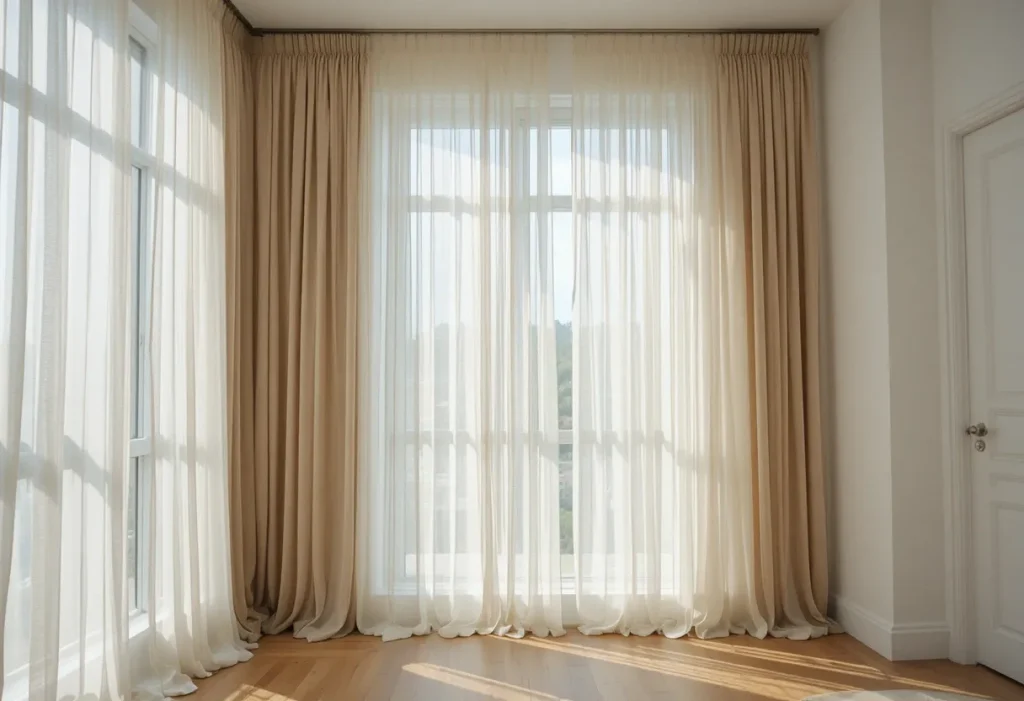 18 Decorative Cozy Ideas to Steal in 2026 Layer Your Curtains for Depth, Softness, and Drama