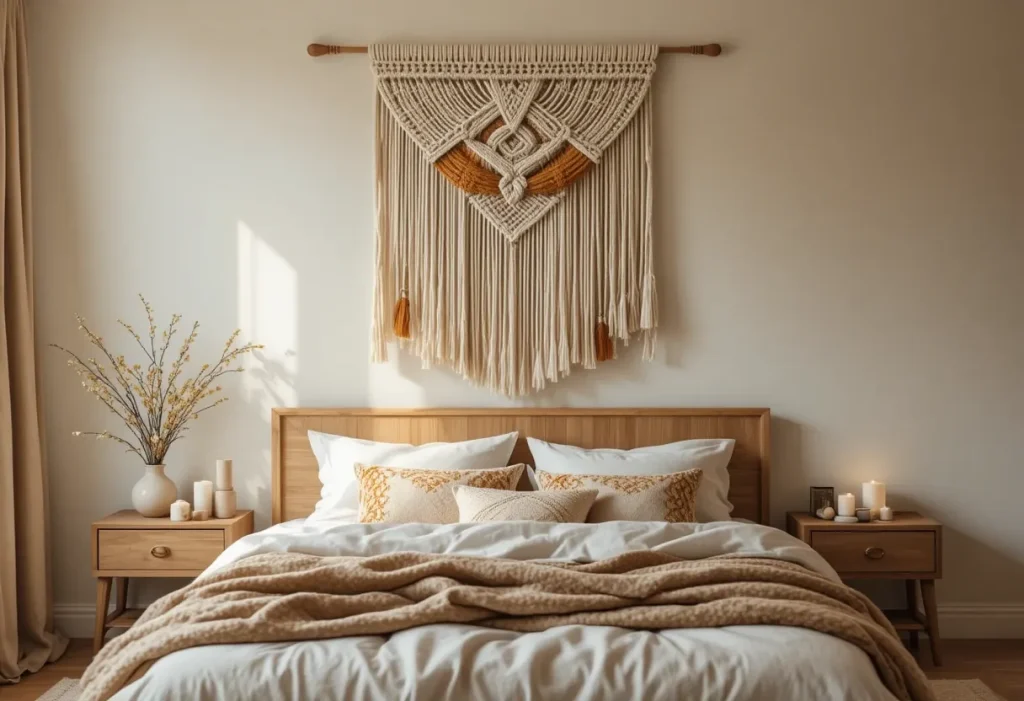 18 Decorative Cozy Ideas to Steal in 2026 Hang Woven Wall Tapestries for Boho-Cozy Texture