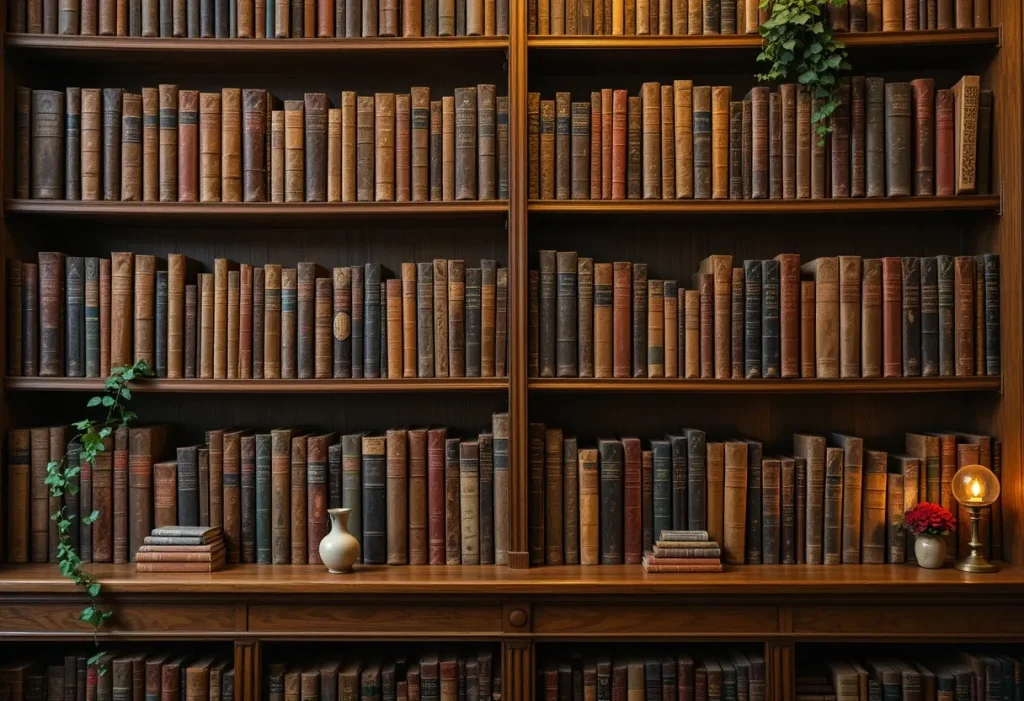 18 Decorative Cozy Ideas to Steal in 2026 Display Your Books Like a Vintage Personal Library